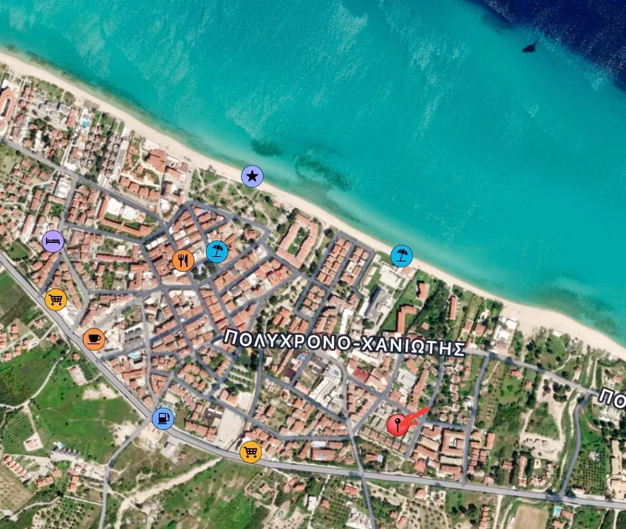 Holiday home Elena House Near The Beach Hanioti Greece